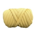 thumbnail image 4 of Hilo grueso de 1000 g para tejer a mano, longitud de 3149 pulgadas, para crochet Amarillo, 4 of 9