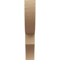 thumbnail image 2 of Ekena Millwork 3"W x 14"D x 18"H Ridgewood Rough Cedar Woodgrain TimberThane Knee Brace, Primed, 2 of 6