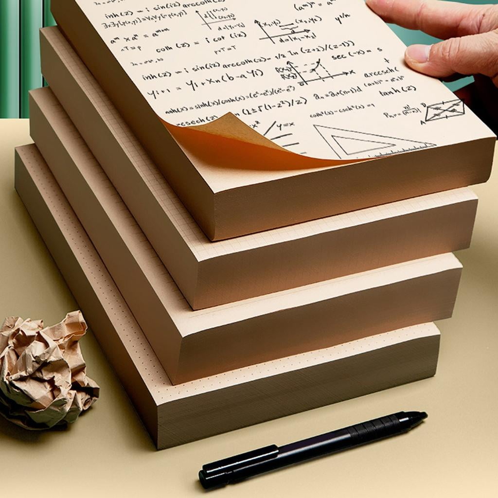Giaone Tearable Sketchbook Sketch Paper Notebook with Natural Wood Pulp Safe Design