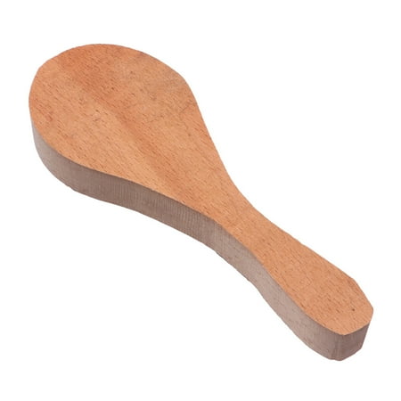 

1pc Semi-finished Scoop DIY Wooden Stick Hand Paiting Spoon Handiraft Accessory for Kids Girls Women