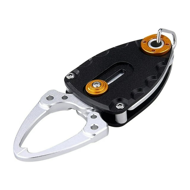TFixol Compact Fly Fishing Tool Kit with Mini Fish Gripper, Line Cutter, and Hook Remover – Lightweight Aluminum Design in Multiple Colors