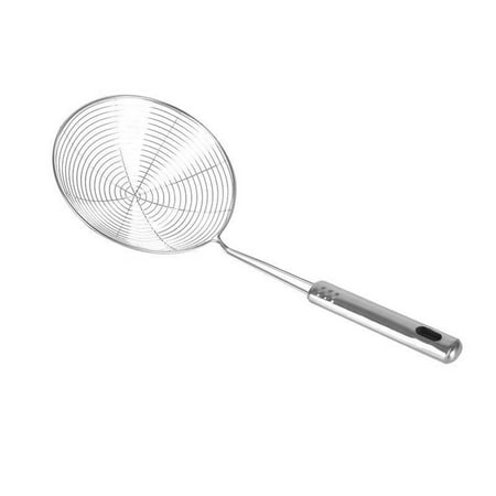 

Tiyuyo Stainless Steel Skimmer Wire Colander Spicy Noodle Fishing Line Leak Spoon