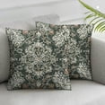 thumbnail image 3 of nygtbtfer Throw Pillow Covers Carpet Ethnic Pillow Cases Rug Throw Pillows Set of 2 Home Decor for Room Porch Patio Couch Outdoor White, 3 of 7