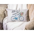 thumbnail image 3 of Throw Pillow Cover Life is a Beautyful Ride Decorative Pillow Case Home Decor 20x12 Inches Pillowcase, 3 of 6