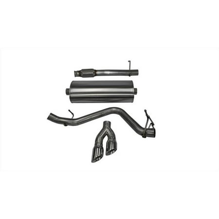 Corsa 14-17 Chevy Silverado 1500 5.3L V8 RC / LB 3in Single Side Exit Touring Cat-Back (Corsa Exhaust Best Price)