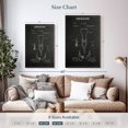 thumbnail image 3 of Elephant Stock Stethoscope Bw Patent Wall Art - Vertical Canvas Wall Art - Hallway Wall Decor - Patent Canvas - Black And White Decor - 20" x 30", 3 of 4