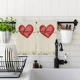 thumbnail image 4 of Fusipu Eco-friendly Dish Rags Valentine's Day Themed Dish Towel Set Microfiber Kitchen Towels for A Love-filled Kitchen Absorbent Soft Durable for Home, 4 of 8