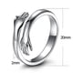 thumbnail image 4 of Xiao Hua Anillo ajustable de plata de ley 925 para hombre y mujer, 6 unidades, 4 of 4