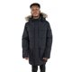 thumbnail image 3 of Trespass - Chaqueta Impermeable Deluxe con Capucha Pixilation para Hombre (Negro) Trespass UTTP4533_black, 3 of 6
