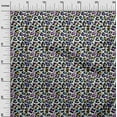 thumbnail image 3 of oneOone Cotton Flex Dark Olive Green Fabric Animal Skin Craft Projects Decor Fabric Printed By The Yard 40 Inch Wide, 3 of 4
