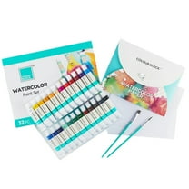 COLOUR BLOCK 32pc Watercolor Art Set for Students & Beginners