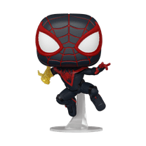 Funko Pop! Games: Spider-Man - Miles Morales - Miles in Classic Suit Vinyl Bobblehead with Chase