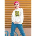 thumbnail image 2 of Beauty Abstract Art Hoodie Women -Image by Shutterstock, Female Medium, 2 of 4