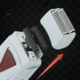 thumbnail image 4 of CNKOO Rechargeable Electric Reasoning Generator Shaver Beard Clipper Razor for Home Salon Barber  White, 4 of 6