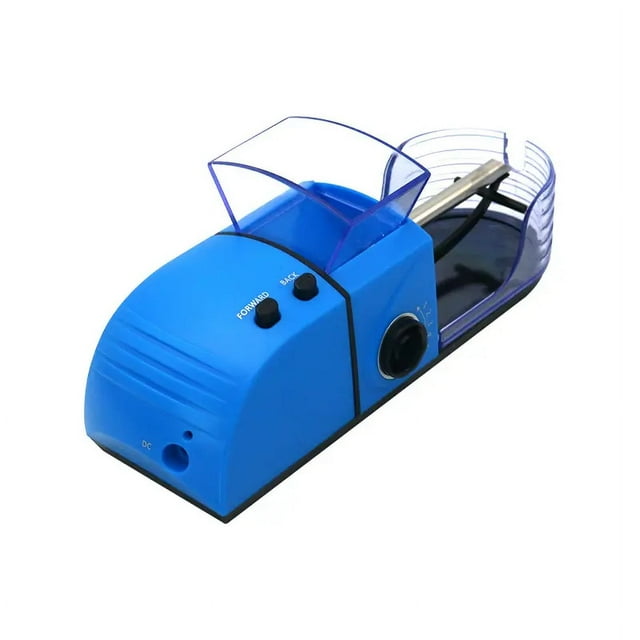 Liadora de cigarrillos eléctrica automática, herramienta automática para liar cigarrillos, máquina para liar cigarrillos, 1 pieza azul