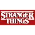 thumbnail image 2 of Netflix Boy's Stranger Things White Logo Graphic T-Shirt, 2 of 4