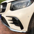 thumbnail image 3 of Front Bumper Splitter Spoiler Fog Light Canard for GLC-Class X253 2016-2019 GLC260 300 GLC43 Black, 3 of 4