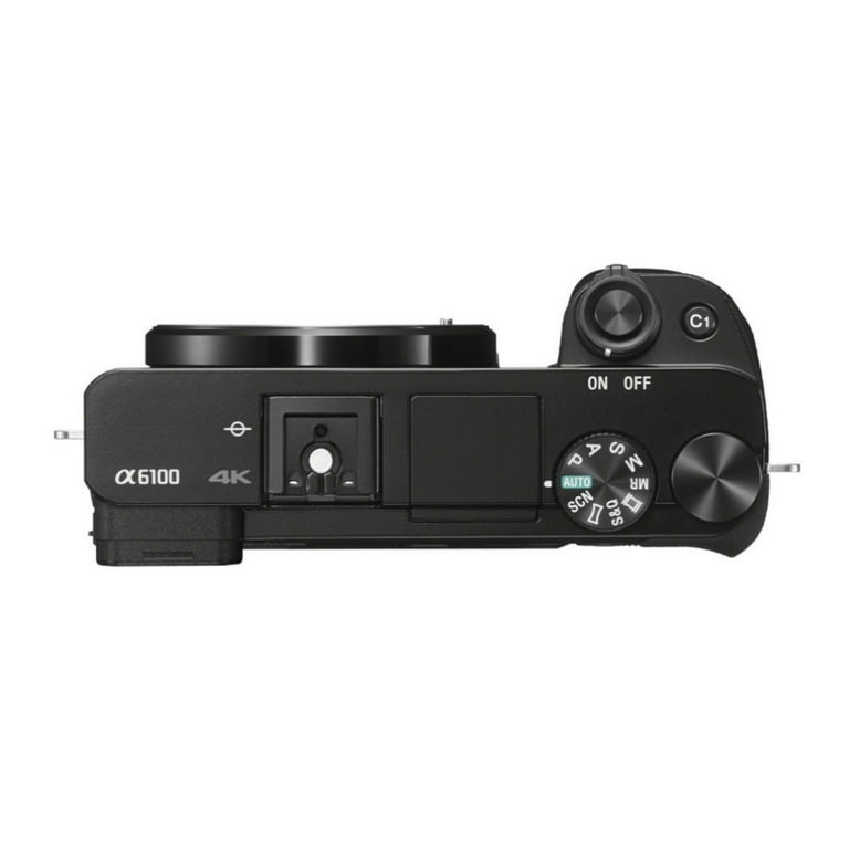 Sony Alpha a6100 APS-C Mirrorless Camera with 16-50mm Lens Sony Alpha a6100 APS-C Mirrorless Camera with 16-50mm Lens
