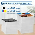 thumbnail image 3 of T127 127 Ink Cartridge Compatible for Epson 127 Ink Cartridges for Epson NX-530 625,WF-3520 3530 545 60 630 645 7010 7510 840 845 (1BK/1C/1M/1Y, 4-Pack), 3 of 8
