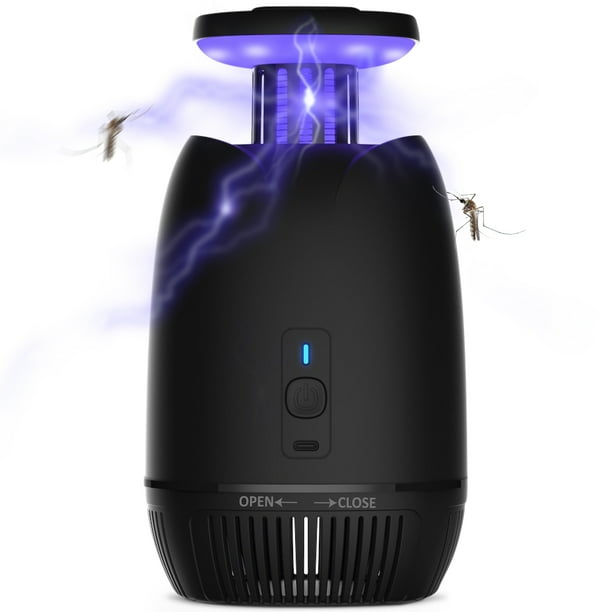 Afuly Bug Zapper, 2 in 1 Portable Electronic Mosquito Zapper, Fruit Fly Trap with 14 LED Light