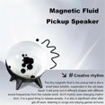 thumbnail image 5 of Ferrofluid Sound Visualizer, Rechargeable Music Rhythm Speaker White, 5 of 5