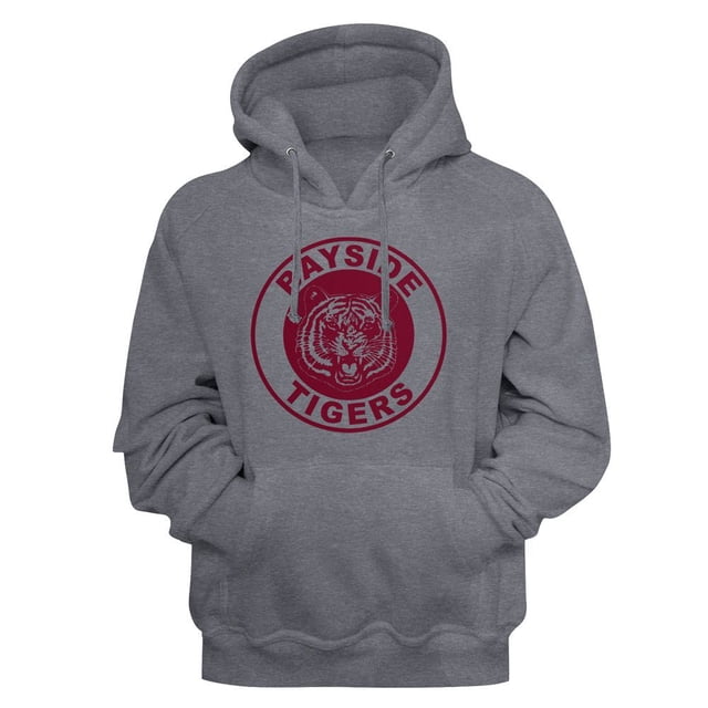 Saved By The Bell Bayside Tigers Sweat à Capuche Gunmetal Heather