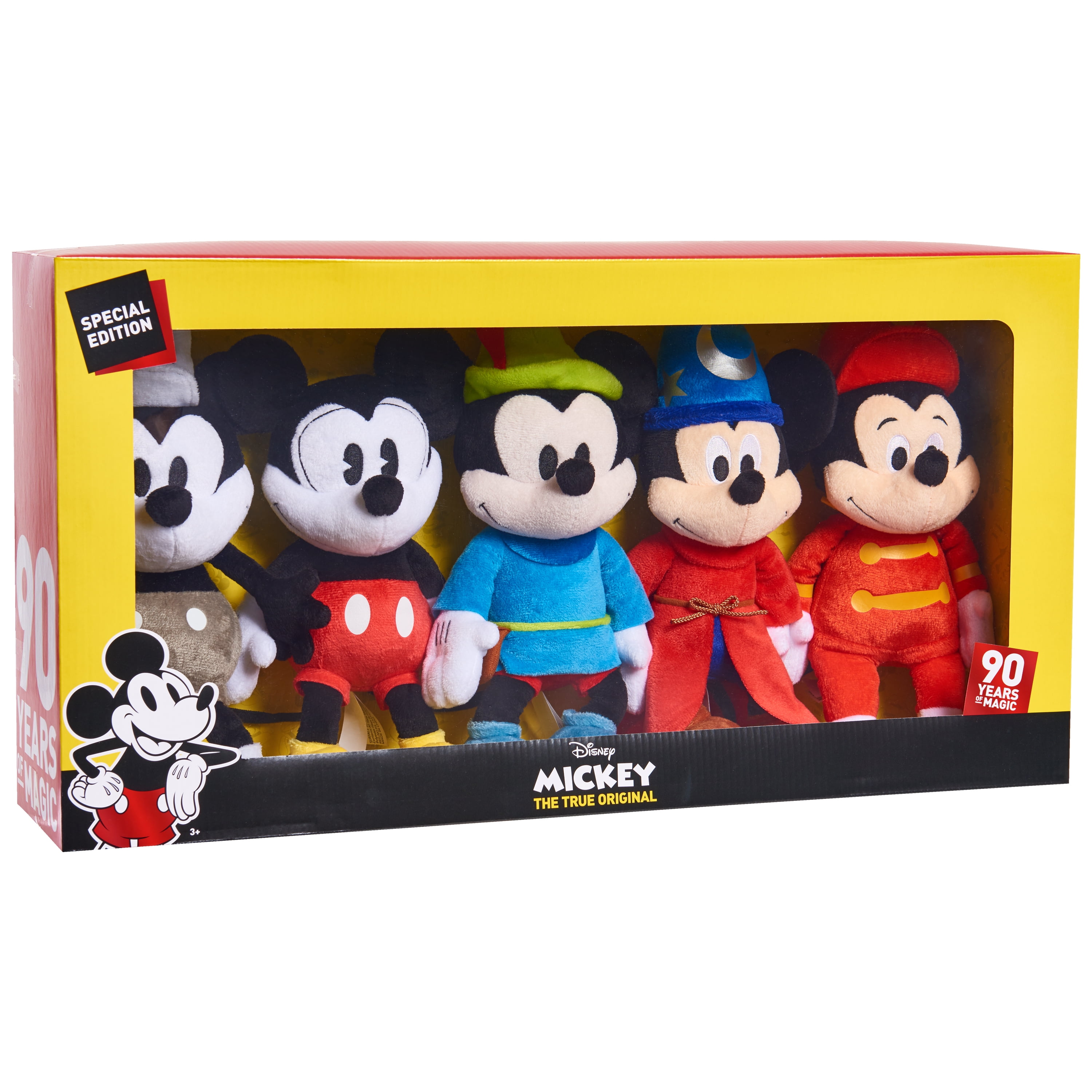 mickey mouse 90th plush set