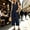 Navy, variant on Womens Solid Collared Sleeveless Jumpsuit Front Zip Cropped Wide Leg Romper with Side Pockets for Casual Daily Wear Light Blue XL(XL)