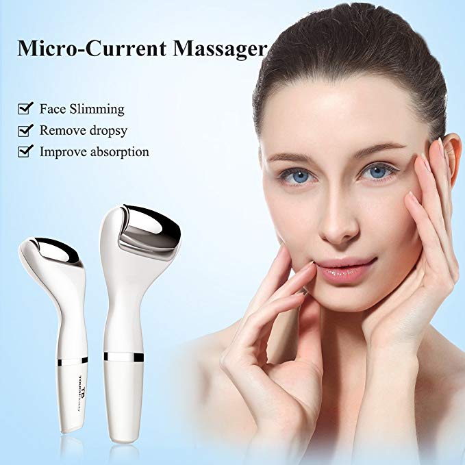Facial Massage Roller Massage du visage, Anti Aging Facial Toning Device Vibrating Massage