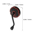 thumbnail image 2 of KAKOWELY 1Par Espejos Para Motocicletas Y Scooters Con Instalación Rápida Y Materiales Duraderos Para Uso Prolongado, 2 of 8