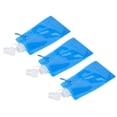 thumbnail image 4 of Portable Foldable Water Bag, Folding Drinking Water Bottle Leakproof PE Practical 3pcs  For Walking For Cycling For Camping, 4 of 8