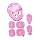 thumbnail image 3 of 7x/Set casco de bicicleta para niños, casco para patinaje sobre ruedas, cómodo casco para patineta para adolescentes, para deportes, patinaje, Rosa, 3 of 9