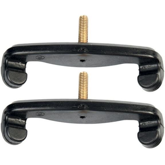 2pcs Unbranded Violin Shoulder Rests for 4/4 Size, Durable Latex Violin Support Racks for Comfortable Playing