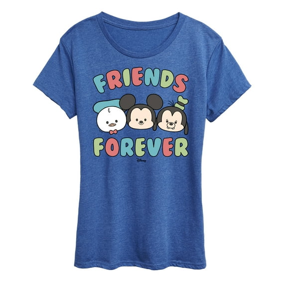 Disney - Friends Forever - Women's Short Sleeve Graphic T-Shirt