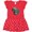 Red with Polka Dots, variant on Inktastic Lurking gator Gift Toddler Girl Dress