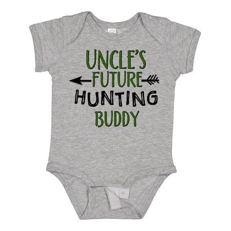 

Inktastic Uncles Future Hunting Buddy Gift Baby Boy or Baby Girl Bodysuit