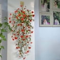 thumbnail image 5 of Lifelike Floral Decor, Faux Flower Wall Hanging, Versatile for Outdoor Gardens and Photography Backdrops, Ideal for Event Styling and Home Decoration, 5 of 6