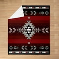 thumbnail image 2 of Throw 50"x60" Southwest Native Design All Season,Bed Blanket Boys Girls Southwestern Geometric Plush Throw Blanket, for Kids Ultra Soft Tribal Flannel Fleece Blanket Beige Room Decor, 2 of 7
