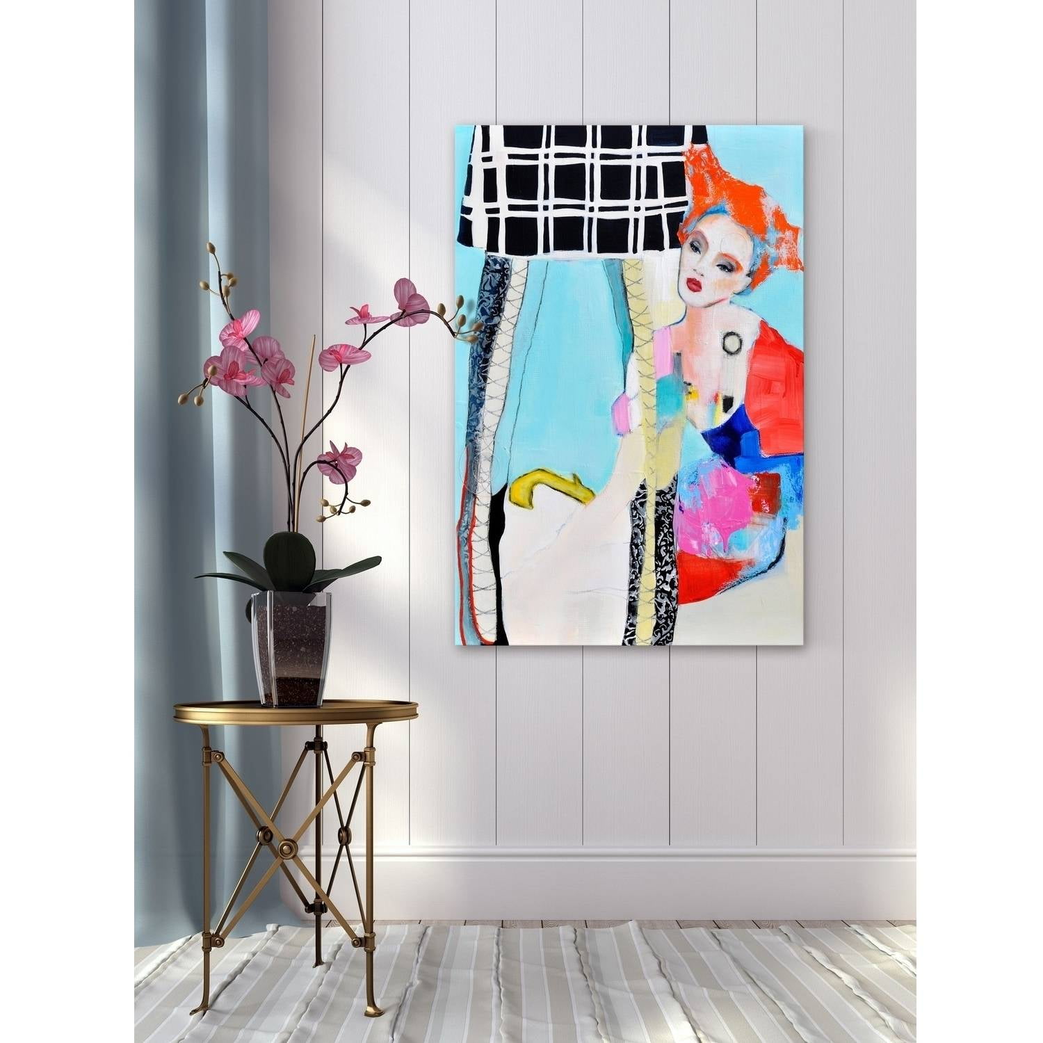 Dress up Game 2 Painting Print on Wrapped Canvas