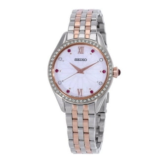 Seiko Women's SUP274 Two Tone Quartz Watch, Scratch & Water