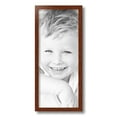 thumbnail image 2 of ArtToFrames 8" x 19" Walnut Picture Frame, 8x19 inch Brown Wood Poster Frame (WOM-4215),  Pack, 2 of 8
