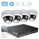 thumbnail image 1 of Sistema de seguridad CCTV NVR POE, 8 canales, 1080P, 4 piezas, 2.0MP, 3.0MP, cámara IP de grabación de Audio, P2P, IR, P2P, Kit de videovigilancia para exteriores, HDD de 2TB, 1 of 3