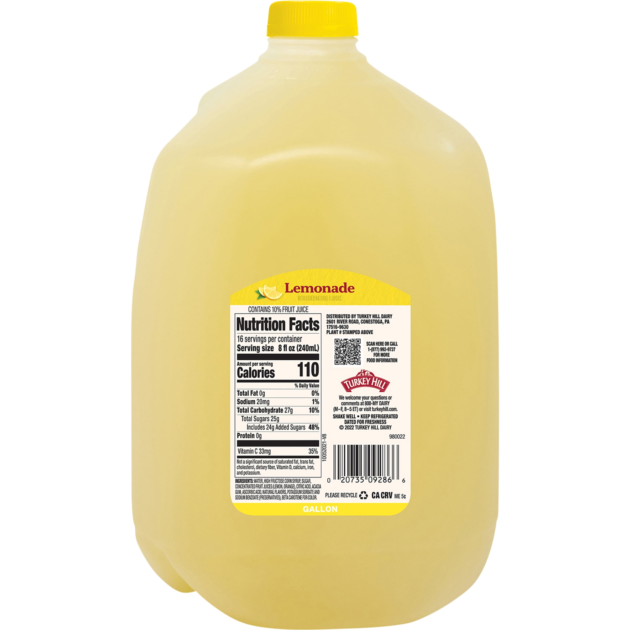 Turkey Hill Lemonade 1 gal