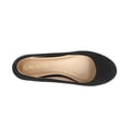 thumbnail image 4 of Bailarinas Sole-Simple para Mujer DREAM PAIRS Negras Talla 9.5, 4 of 6