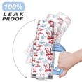 thumbnail image 6 of Red and Blue Bow Ties 40 Oz Tumbler with Handle Lid and Straw Stainless Steel Double Walled Vacuum Insulated Cup Merry Christmas Gifts Tumbler for Women Men Friends Outdoor Indoor, 6 of 6