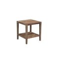 thumbnail image 2 of Hawthorne Collections Modern Wood End Table in Natural Honey Brown, 2 of 6