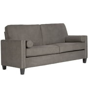 Better Living Espen Sofa in Grey Velvet