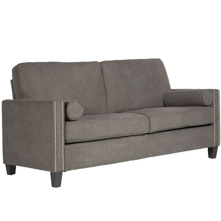 Better Living Espen Sofa in Grey Velvet