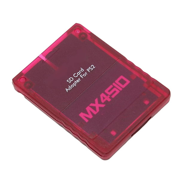 Lector de tarjetas Bling Bling MX4SIO para PS2 FAT Adaptador de tarjeta de memoria