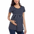 thumbnail image 4 of zttd women's care tops maternity shirts maternity care tops short sleeve breastfeeding clothes, 4 of 8